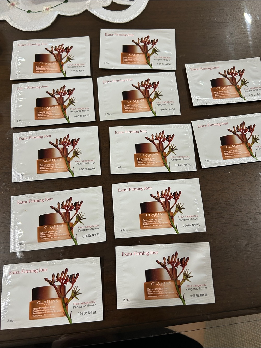 Clarins Extra-Firming Jour Sample bundle of 12